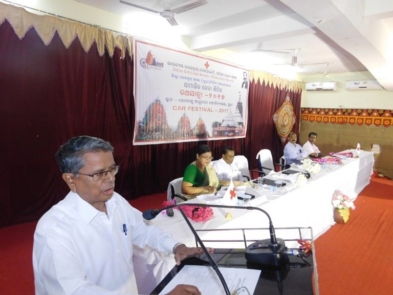 Red Cross opens Rath Yatra spl service camp in Puri