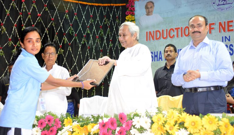 CM hands over appointment letters to 150 junior technicians of OPTCL