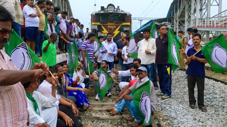 BJD hartal against fuel price rise halts life in state