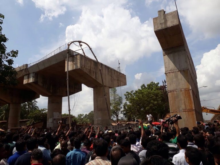 Bomikhal ROB collapse: Panda Infra office sealed, engineer arrested