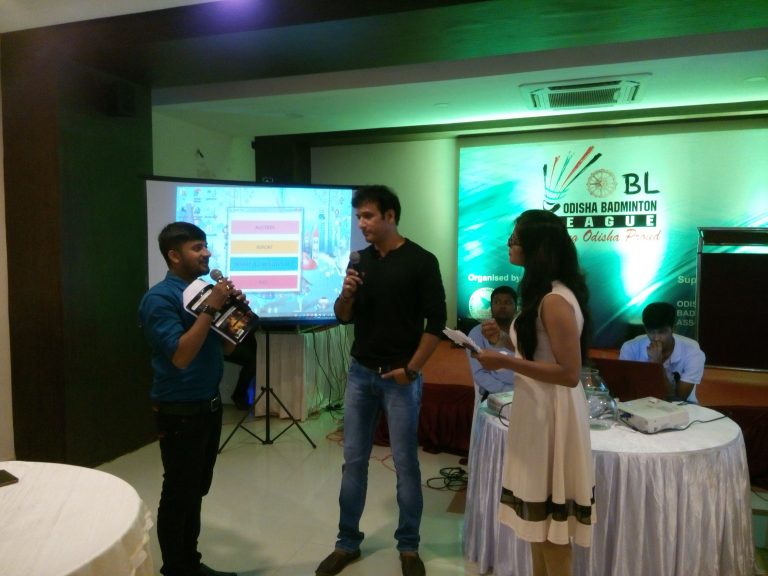 UDAAN holds player auction for Odisha Badminton League