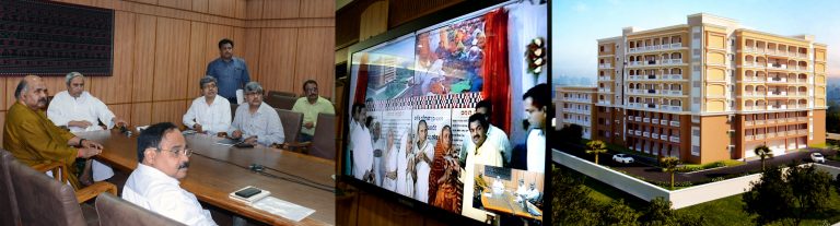 CM lays foundation stone of Habishyali building at Puri