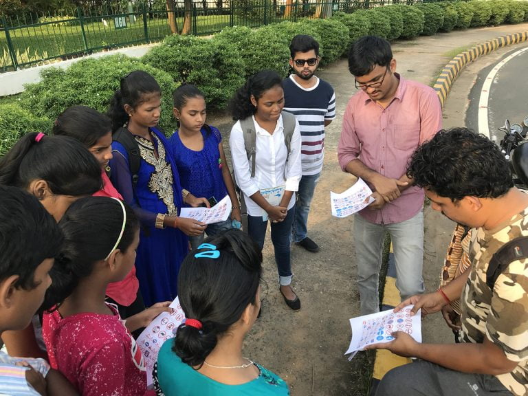 Kids join planners to conduct safety audit of streets