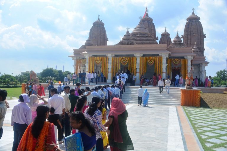 New temple in Jindal plant  township