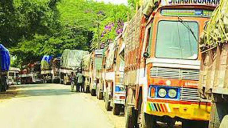 Truckers’ stir hit goods transportation in twin cities