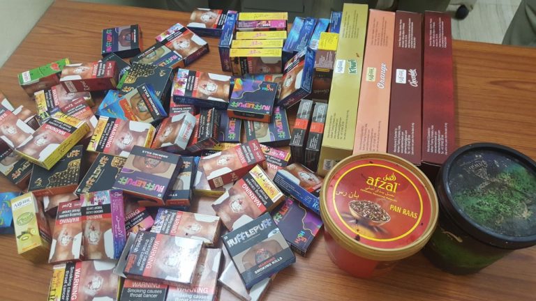 Hookah bars in city raided, samples seized