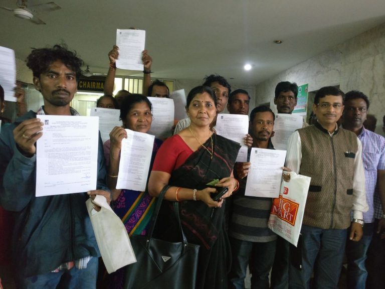 BMTPC HOUSE ALLOTMENT FOR NAVEEN NAGAR BASTI RESIDENTS