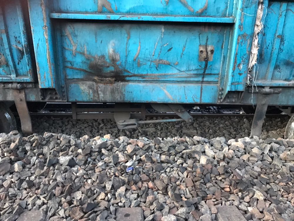 Train derailed near Damanjodi Koraput