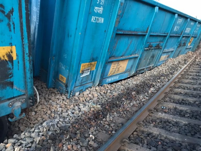Train derailed near Damanjodi Koraput