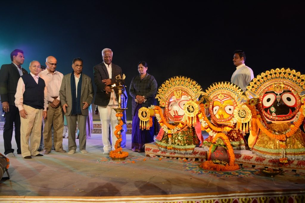 Dancers perform at Konark Dance Festival at Konark