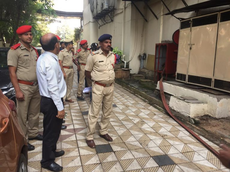 Fire Safety check at Pal Heights Bhubaneswar