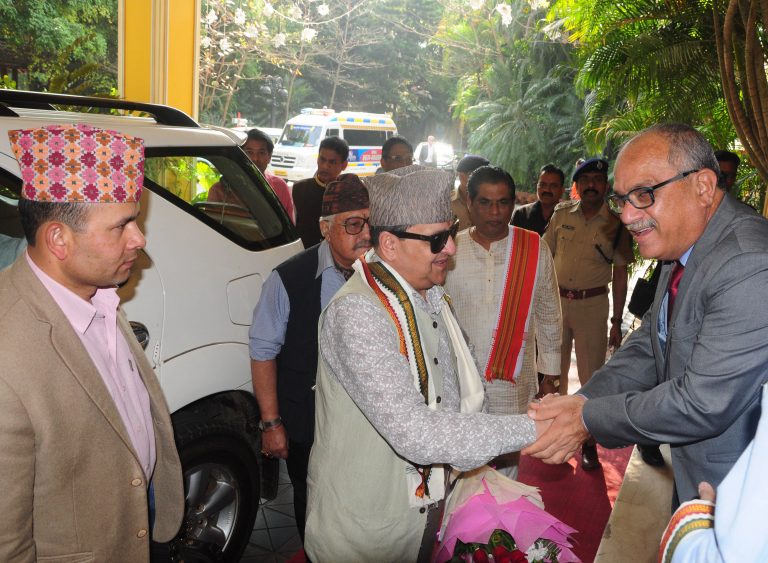 Nepal King Gyanendra Bir Bikram Shah Dev arrives in Bhubaneswar
