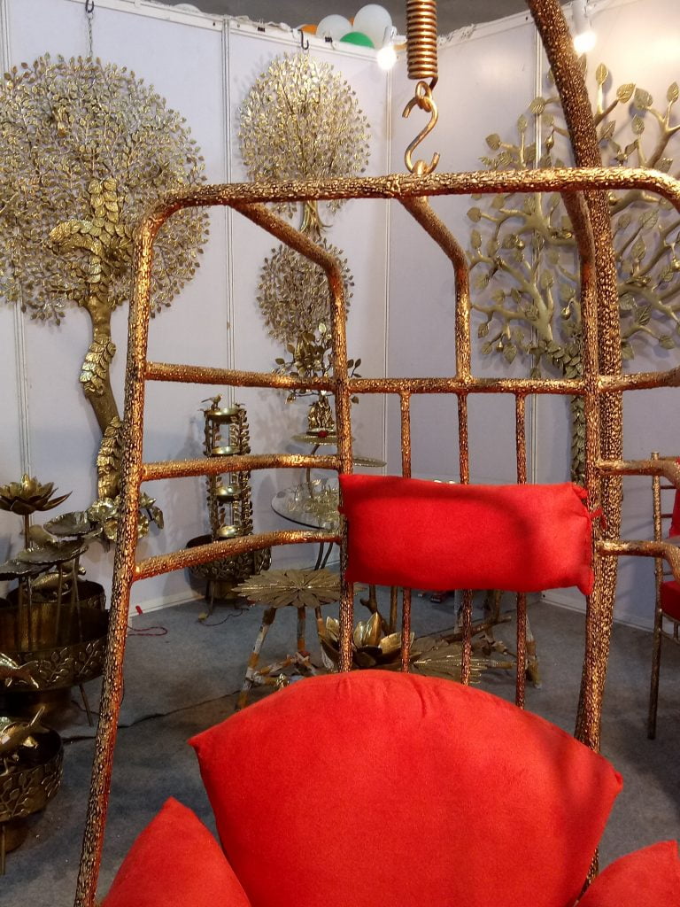 Exhibits at the ongoing India International Trade Fair in Bhubaneswar on Saturday.