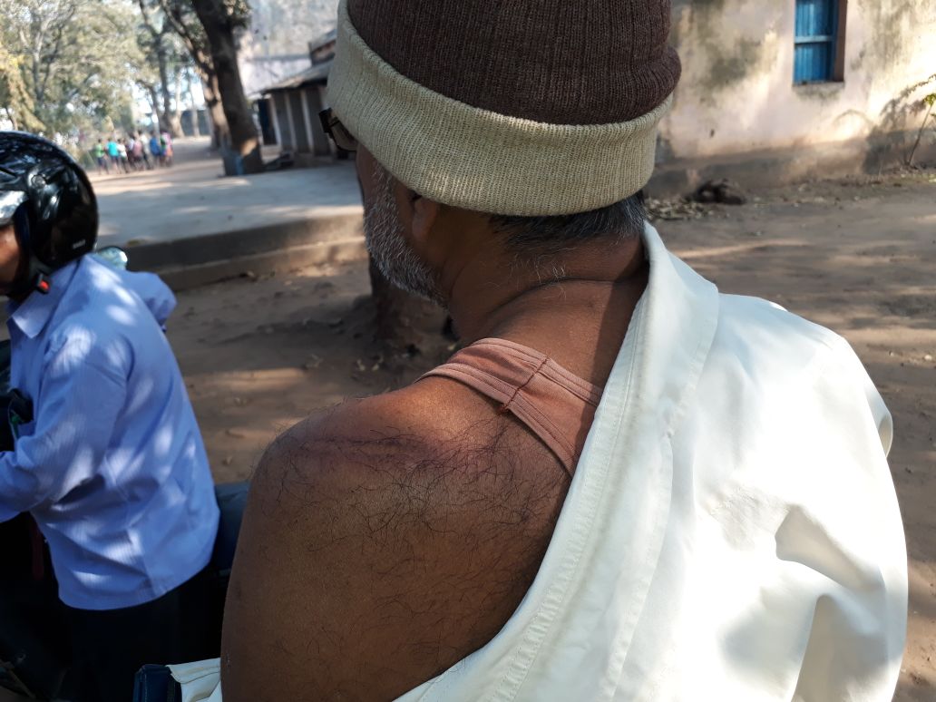Security men of Tata Steel Jajpur beat up students 