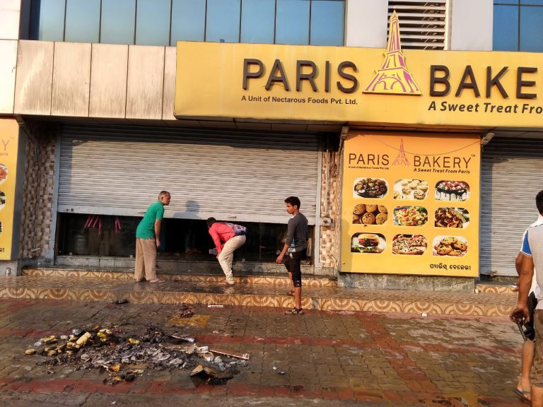 paris bakery fire balasore