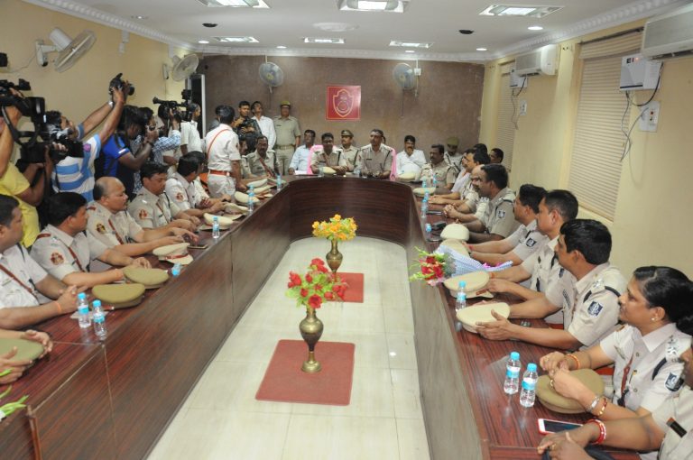 DGP Discusses Anti-Maoist Strategy With Koraput Police