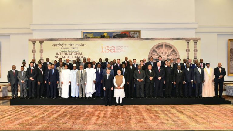 Odisha’s Konark Temple Wheel Finds Place On International Solar Alliance Summit Backdrop