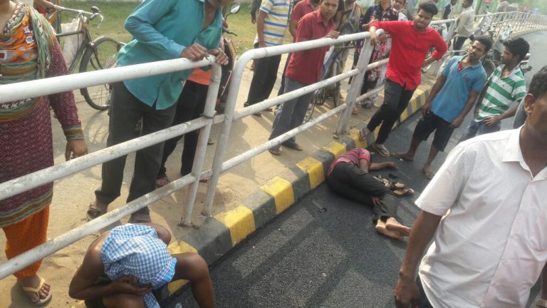 Three Injured After Being Hit By ‘7th Battalion Van’ In Bhubaneswar