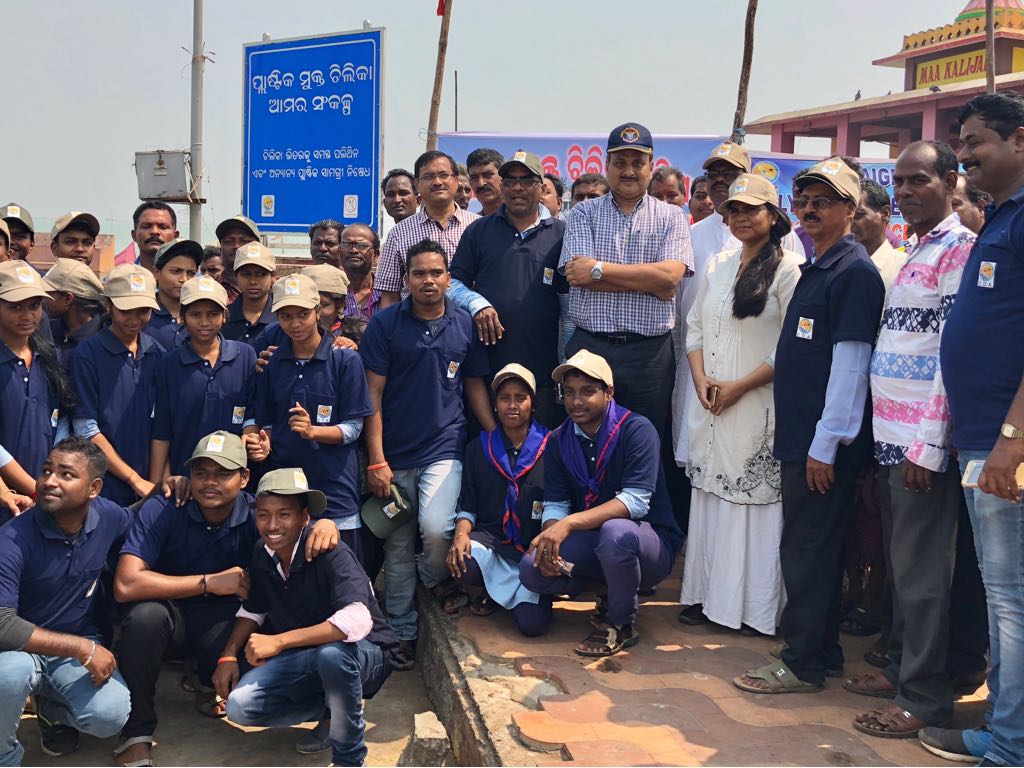 Chilika Lake clean up drive