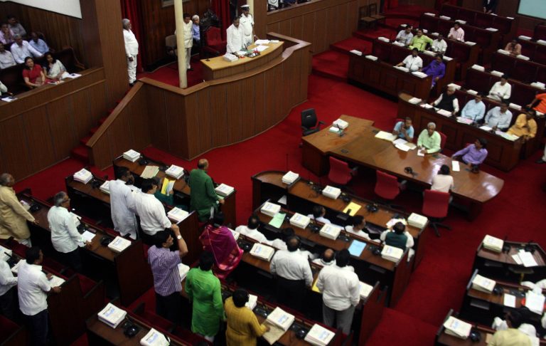 Odisha Assembly Adjourned As BJD Members Create Ruckus Over Mahanadi Issue