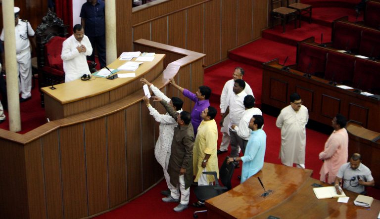 Odisha Assembly Adjourned Again Over Mahanadi Issue