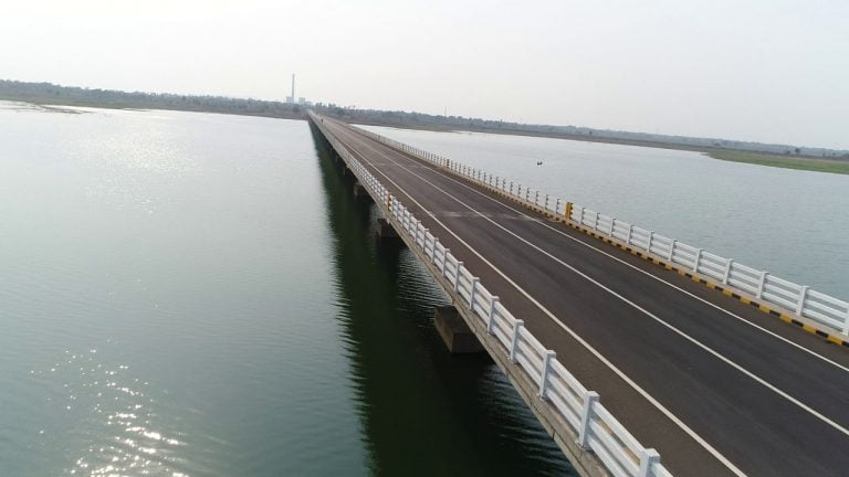 2.5 km long 'Ib Setu' over Ib river which flows into Hirakud Dam. This reduces the distance between Sambalpur and Jharsugada by 50 km.