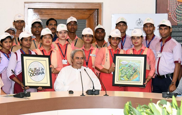 CM Unveils Skilled-In-Odisha Campaign Logo