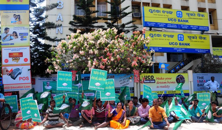 BJD Stages Two-Hour Statewide Peaceful Protest Against ATM Cash Crunch