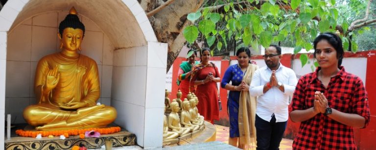 Buddha Purnima Celebrated At Buddha Mandir, Bhubaneswar