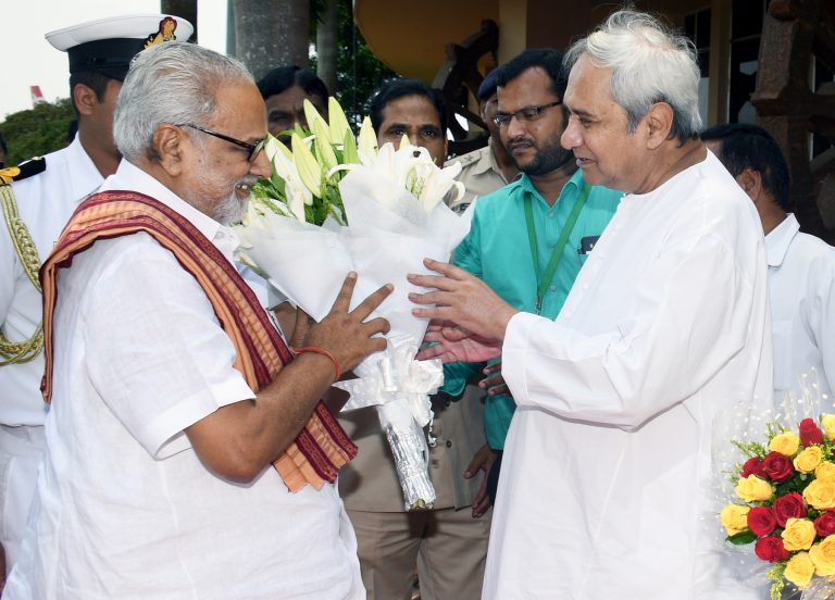 Ganeshi Lal Visits Puri Jagannath Temple Before Taking Oath As Odisha Guv