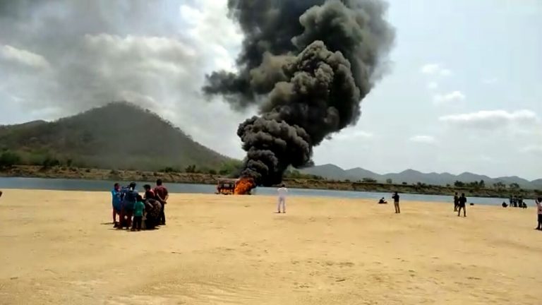 Boat Catches Fire In Malkangiri, All 120 Tourists Safe