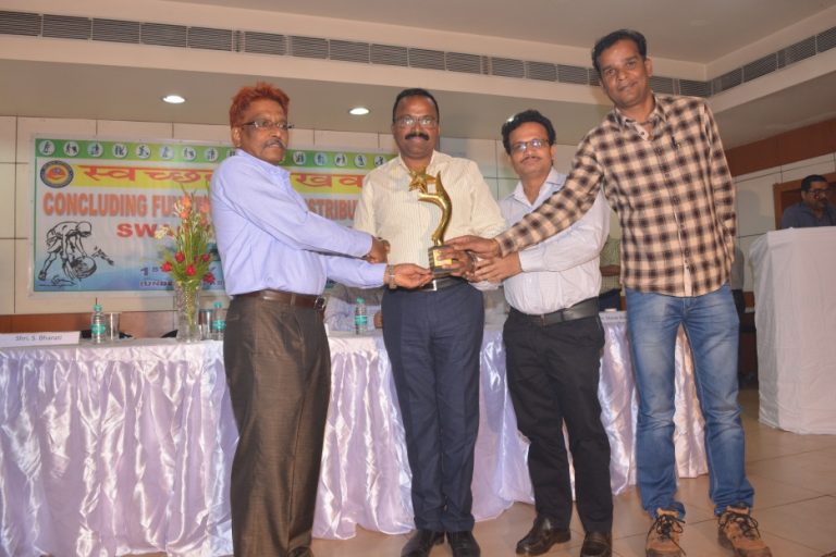 JSPL’s TRB Mines Wins Swachhata Award