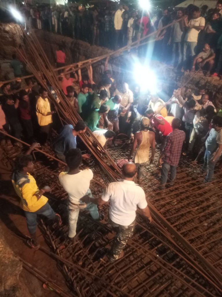 Bomikhal Flyover Collapses Again: One Labourer Dies, Another Critical