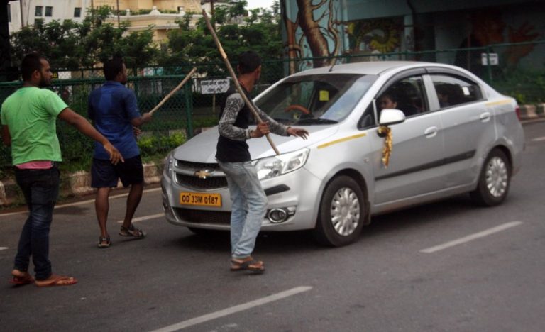 Taxi Auto Strike In Bhubaneswar