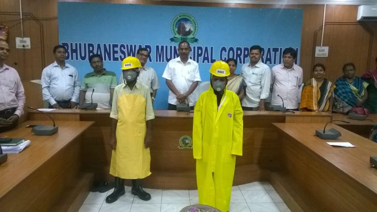 BMC Introduces Personal Protective Kit For Sanitation Workers