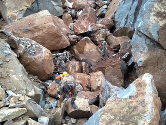 bariput koraput army hill collapse