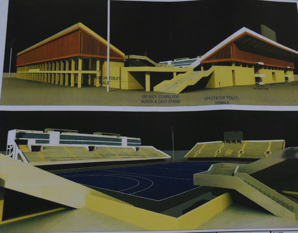 naveen reviews hockey world cup arrangements at kalinga stadium