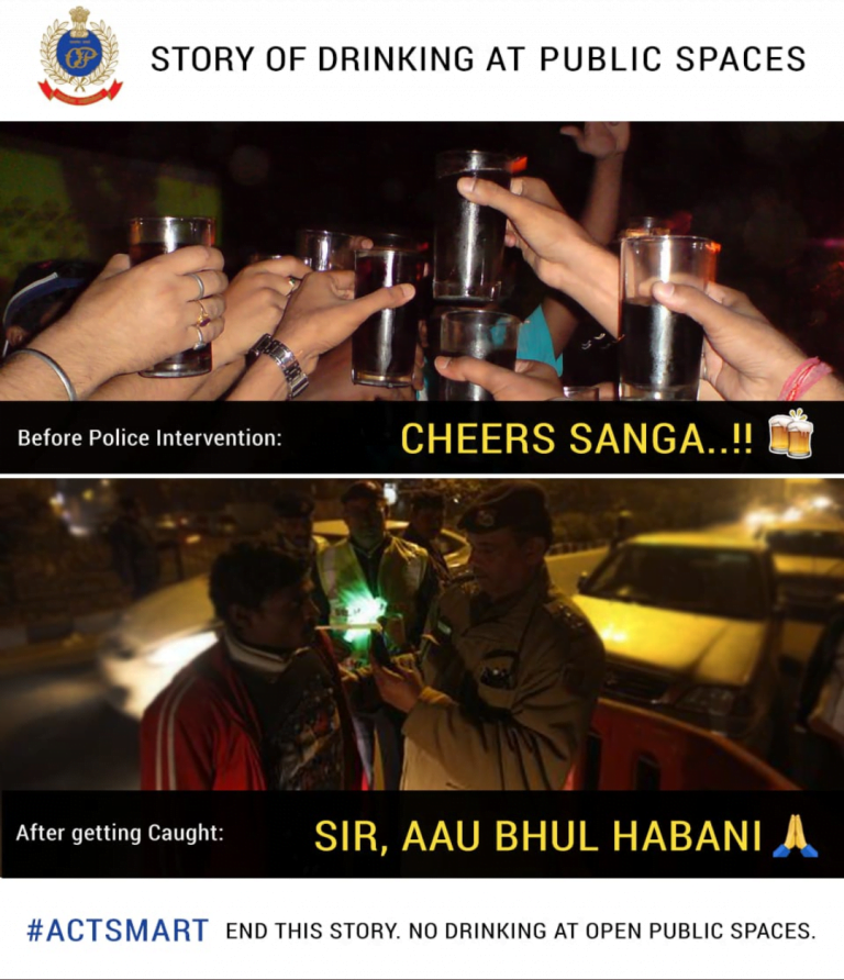 Odisha Police Tweets Another Meme, This Time For Safer Public Space