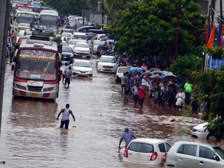 Address Waterlogging In Bhubaneswar At Earliest: Naveen To Gadkari
