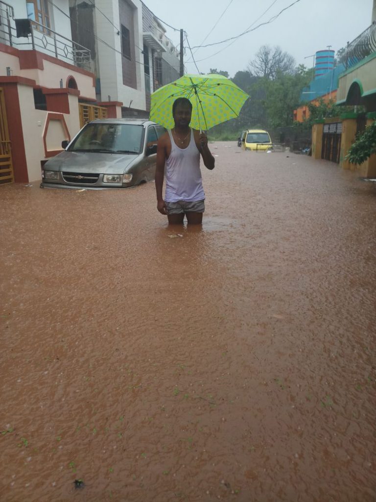 waterlogging Bhubaneswar
