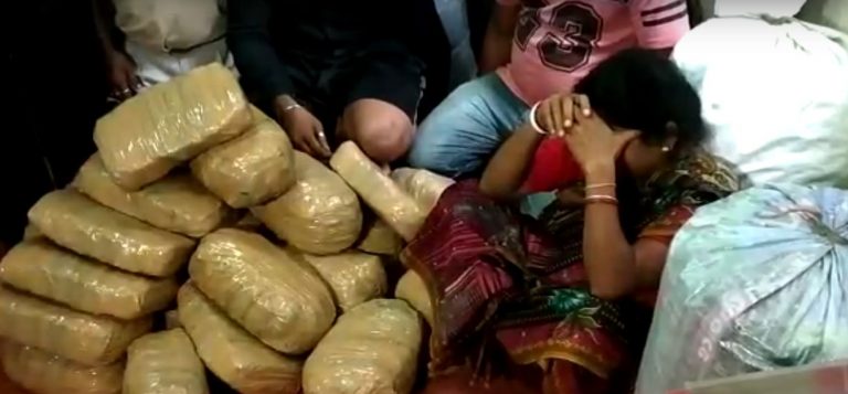 Four Arrested While Smuggling Ganja In Cuttack
