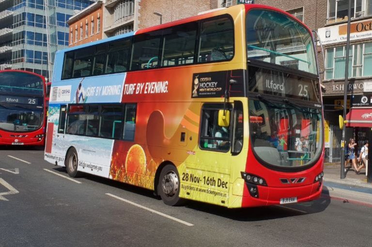 After London, Bus Advertisements In Munich & Sydney To Promote Hockey World Cup