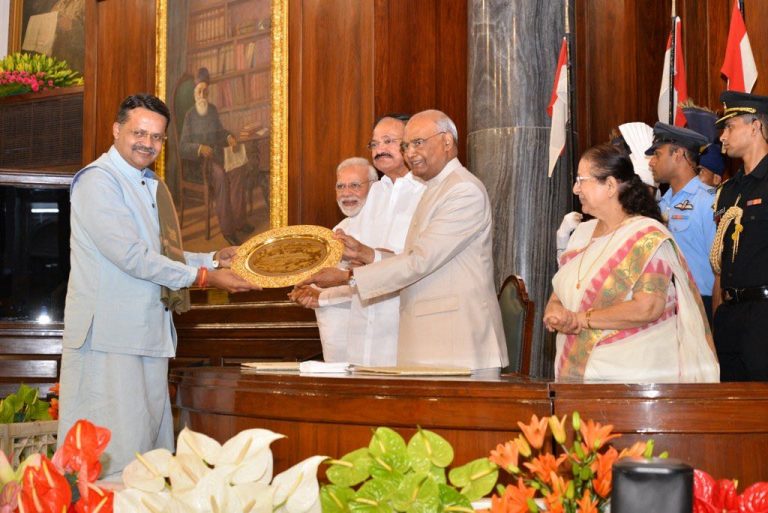 Bhartruhari Mahtab Gets Outstanding Parliamentarian Award For 2017