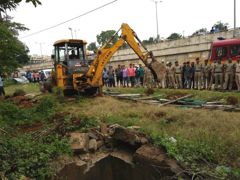 Encroachment Over Sewerage Line Near ISKCON Temple Removed