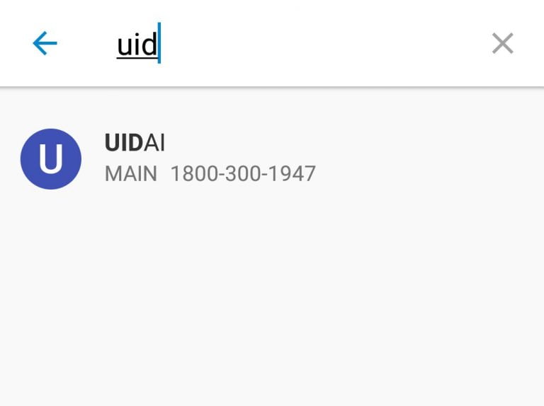 Google Takes Blame For UIDAI Contact Showing Up On Your Phone