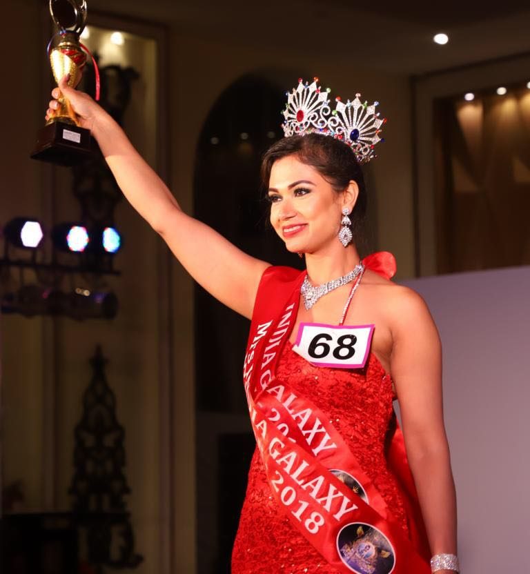 Odisha Techie Crowned Mrs India Galaxy 2018