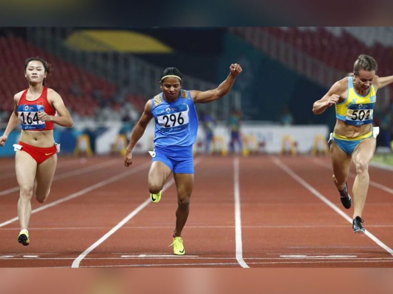 dutee misses olympic mark