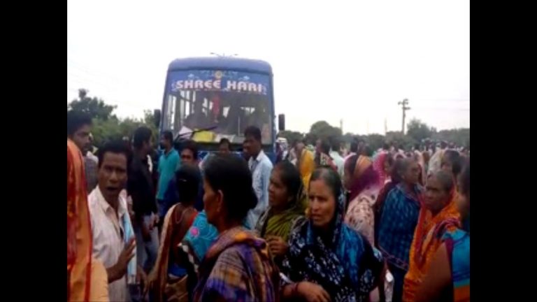 Farmers Stage Blockade On Paradip Refinery Road Demanding Job