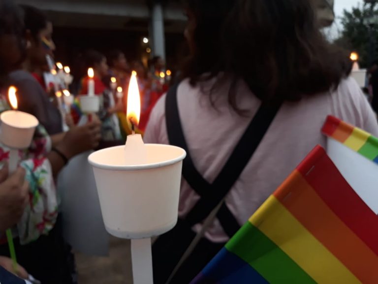 Rainbow Flag Unfurling Finally!