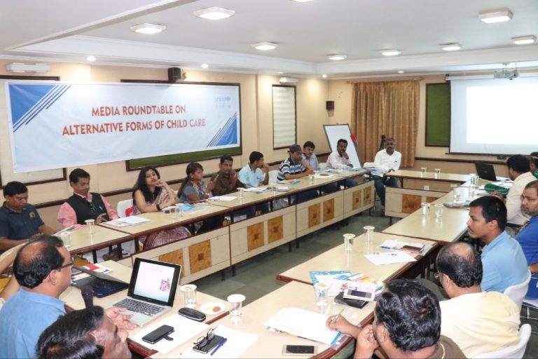 Media Round Table On ‘Alternative Forms Of Child Care’ Held In Bhubaneswar